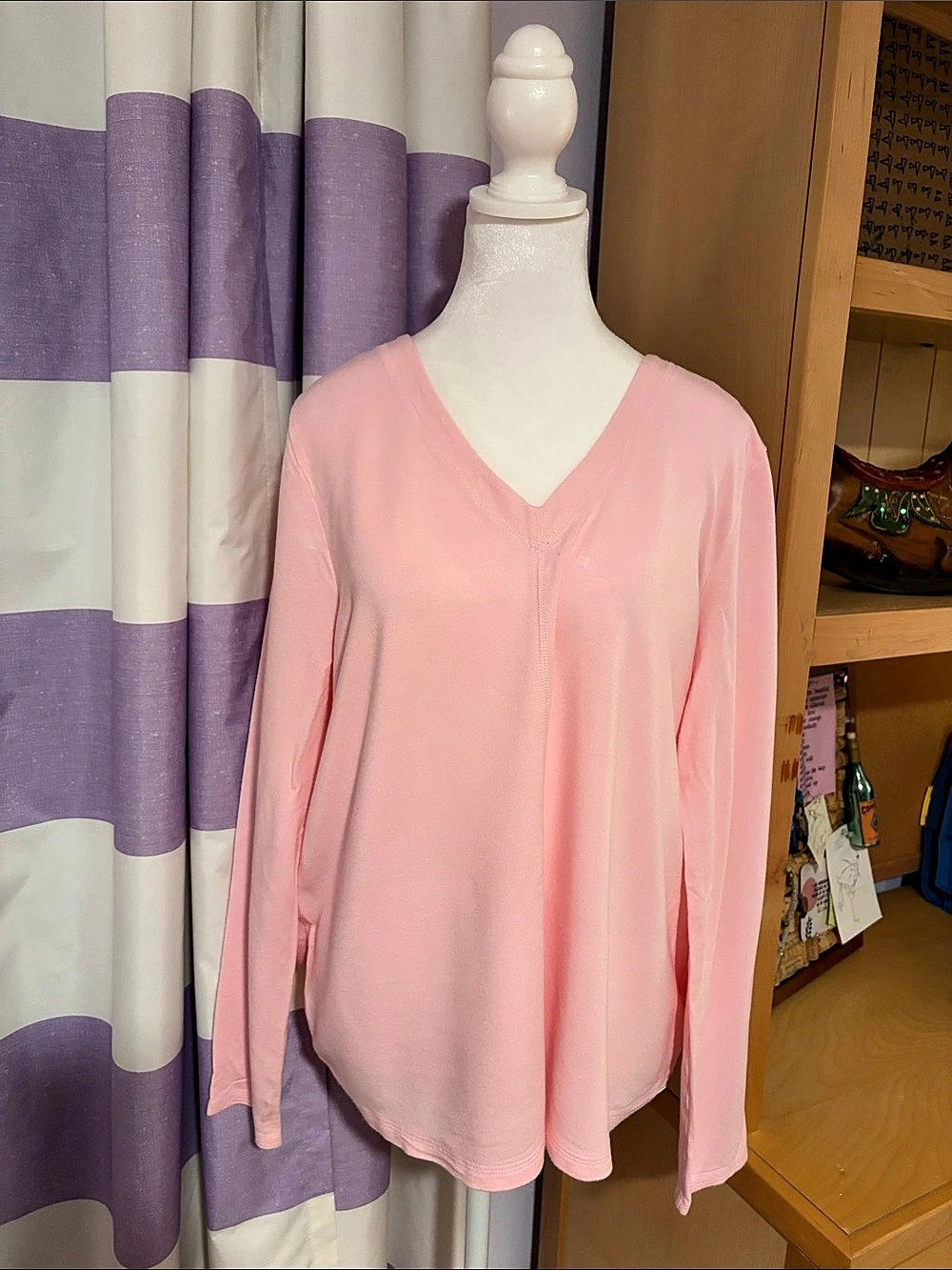 Lilly Pulitzer Luxletic Areli Pullover Pink Long Sleeve Top XL